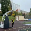 Баскетбольная стойка мобильная складная на пружинах вынос 2,25 м c противовесом ZAVODSPORTA за 530&nbsp;660 ₽ купить в Екатеринбурге
